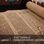 Kurs Gabbaut oder wie werde ich ein Gabbai in der Synagoge - Lektion I