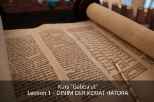 Kurs “Gabba’ut oder wie werde ich ein Gabbai in der Synagoge?” – L...