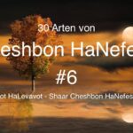 Cheshbon HaNefesh #6 – Die Obligation HaShem zu gehorchen