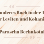 ENDE WAJIKRA - Besonderes Buch in der Tora für Leviten und Kohanim - Parascha Bechukotai