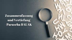 Zusammenfassung und Vertiefung – Parascha Balak
