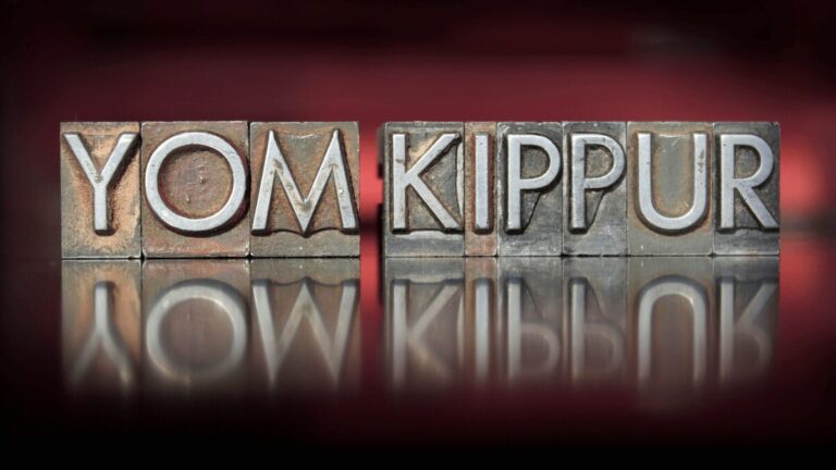 Weitere Fragen zu Yom Kippur