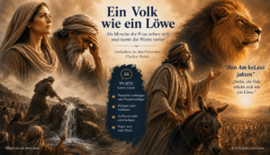 Ein Volk wie ein Löwe - Als Mosche die Frau neben sich und damit die Worte verlor