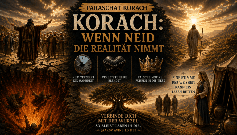 Korach Wenn Neid die Realität nimmt