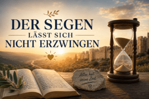 DER SEGEN LÄSST SICH NICHT ERZWINGEN - Parascha Ki Tawo Judentum online