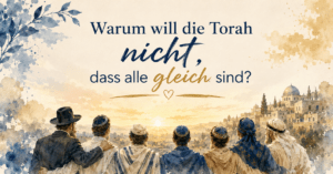 Wochenabschnitt Reeh Warum will die Torah nicht, dass alle gleich sind