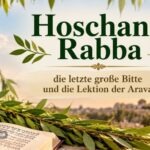 Hoschana Rabba – die letzte große Bitte und die Lektion der Arava